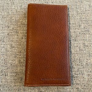 NWT Brunello Cucinelli- Men’s Grained Leather Wallet